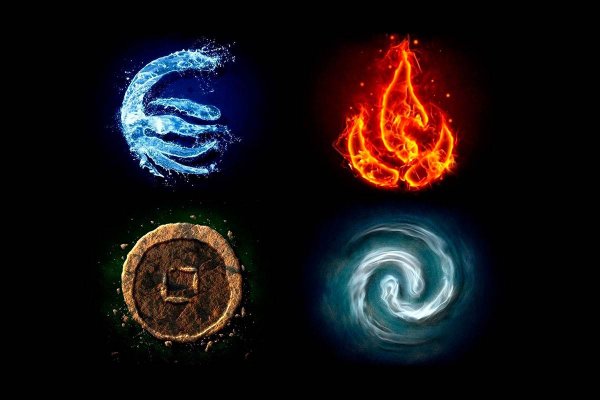 4 Элемента стихий огонь вода земля воздух