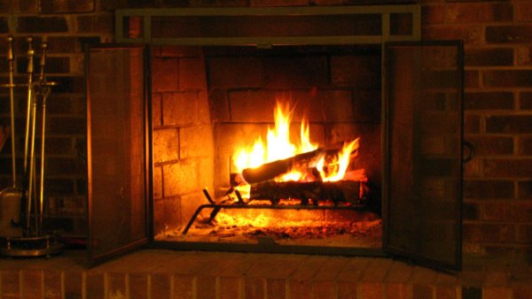 Живой камин на рабочий стол