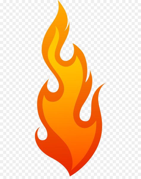 Огонь рисунок маленький