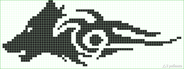 Фенечки с волком