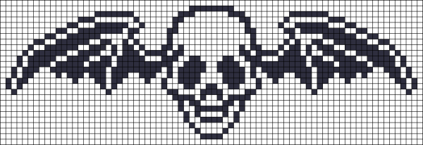 Фенечка с черепами