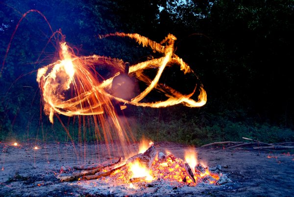 Ритуал у костра