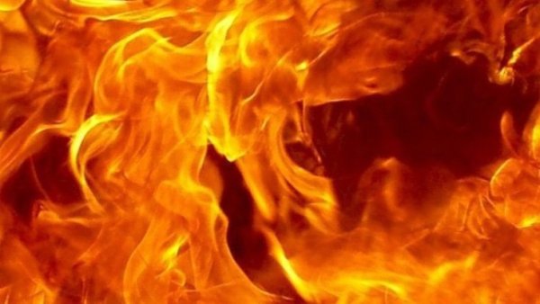 Огонь сзади