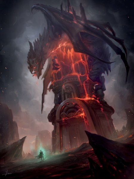 Варкрафт дракон Смертокрыл