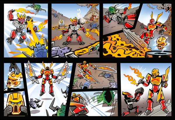 Лего Бионикл 2016 комикс