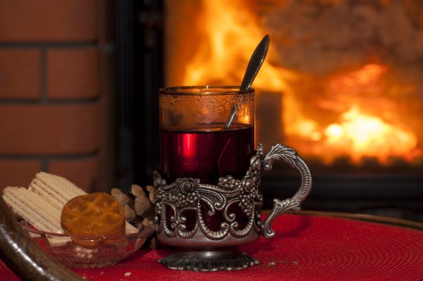 Чай у камина