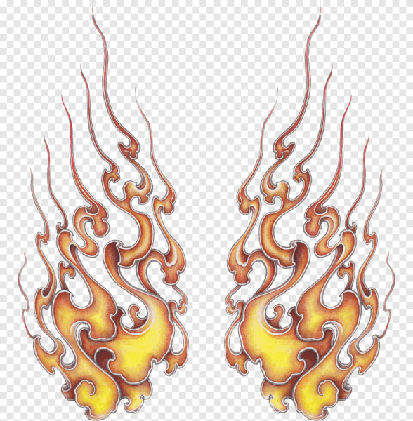 Стилизованный огонь