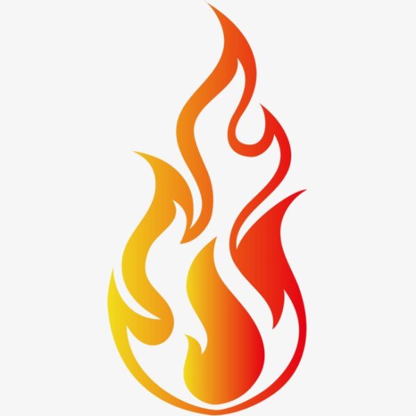 Огонь рисунок