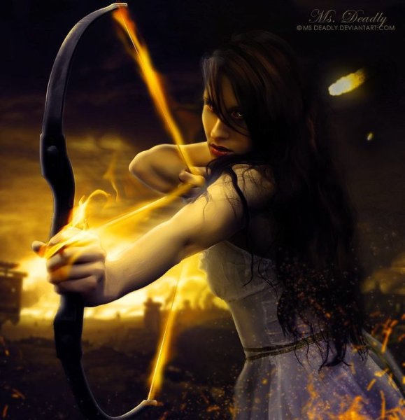 Огненный Стрелец девушка