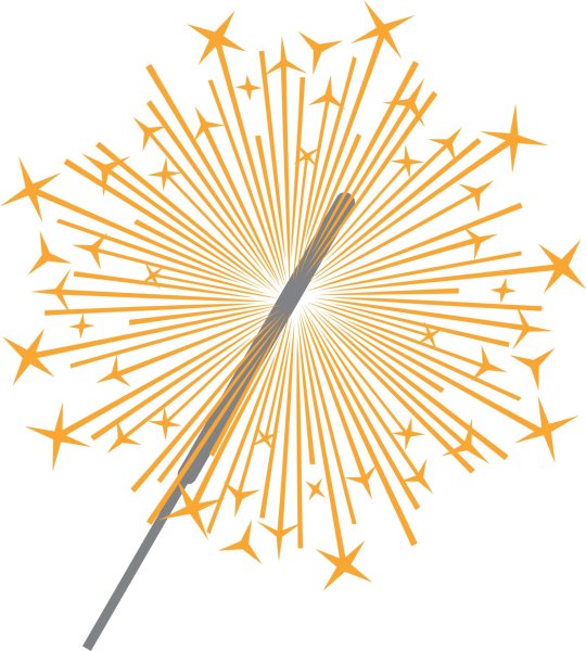 Бенгальский огонь Графика