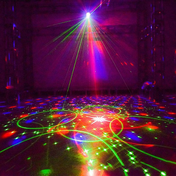 Лазерная светомузыка Party Lights