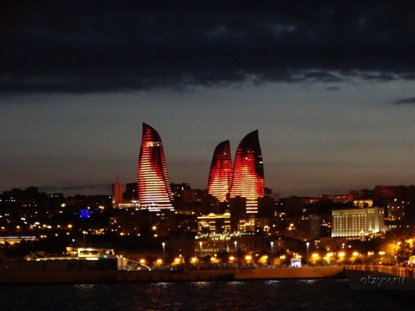 Город Баку Азербайджан