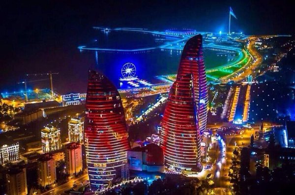 Красота Баку Азербайджан
