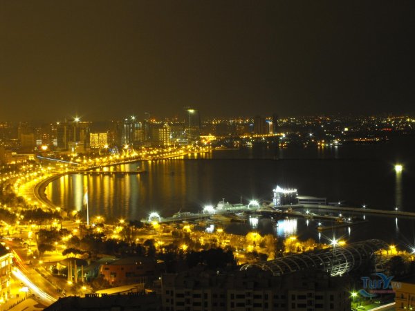 Фото огни Баку
