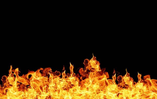 Огонь внизу