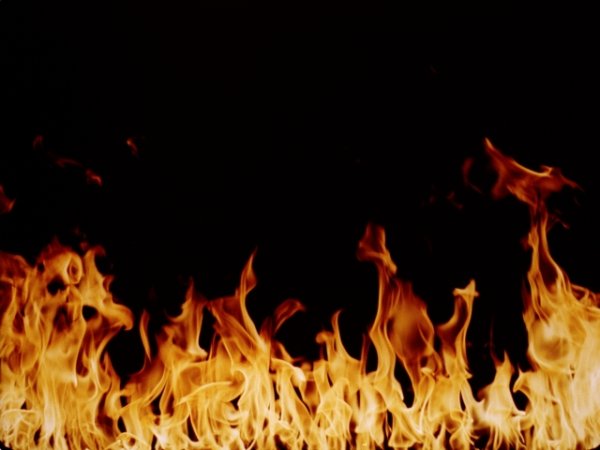 Огонь внизу