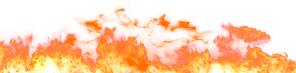 Полоса огня на белом фоне