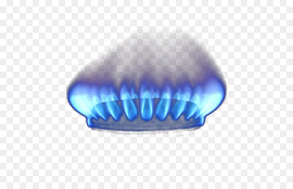 Газовая конфорка на белом фоне