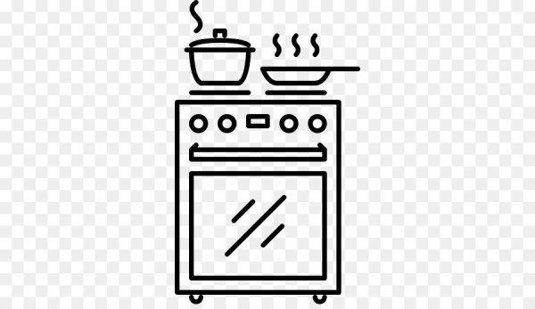 Значок кухонной плиты