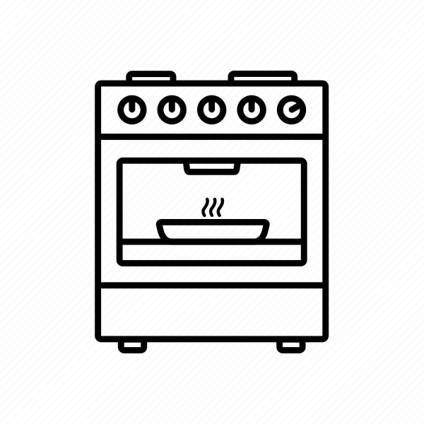 Пиктограмма газовая плита