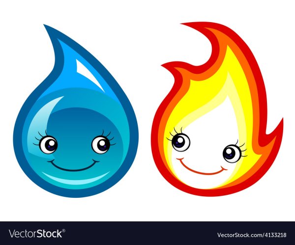 Капля огонь вода