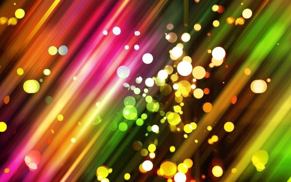 Разноцветные огоньки