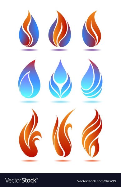 Огонь стилизация