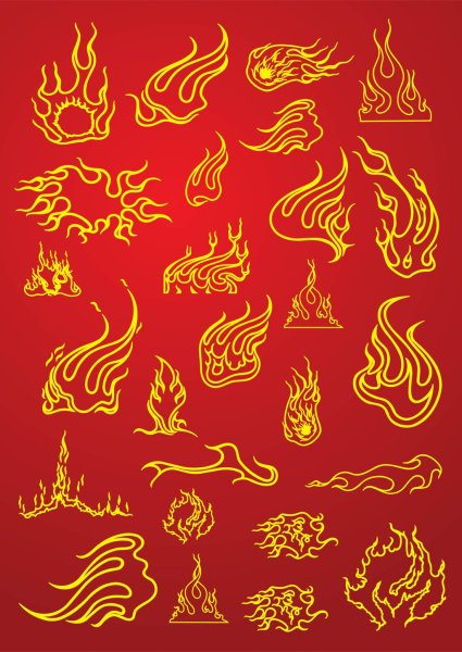 Огненные узоры