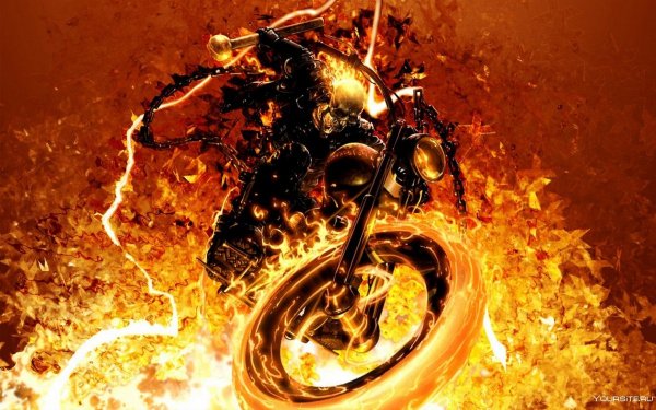 Огненный гонщик