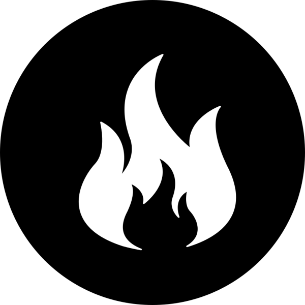 Огонь пиктограмма