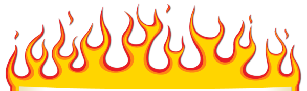 Языки пламени для печати