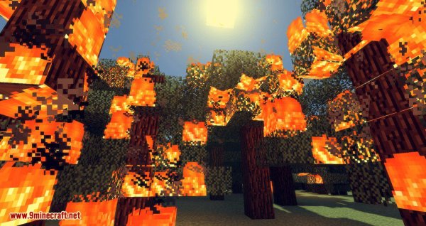 Майнкрафт огонь фото