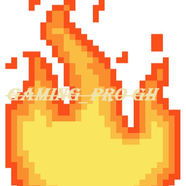 Пиксельный огонек