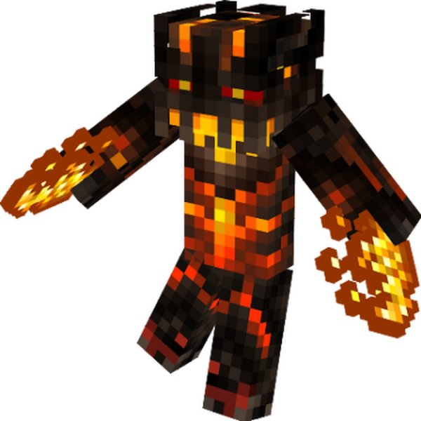 Огненный Ифрит майнкрафт