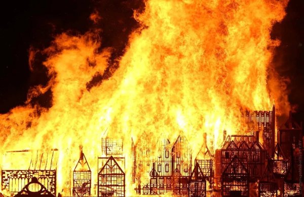 Лондон после пожара 1666 года