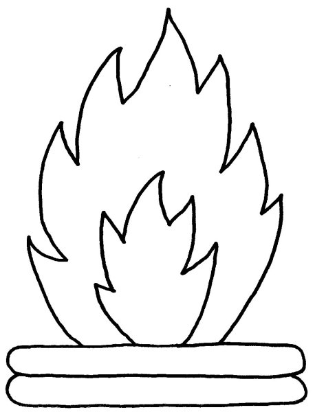 Раскраски пожарная безопасность для детей 3-4 лет