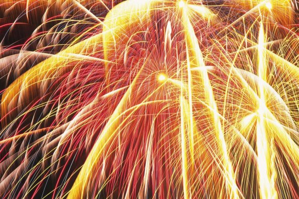 Вспышка фейерверка