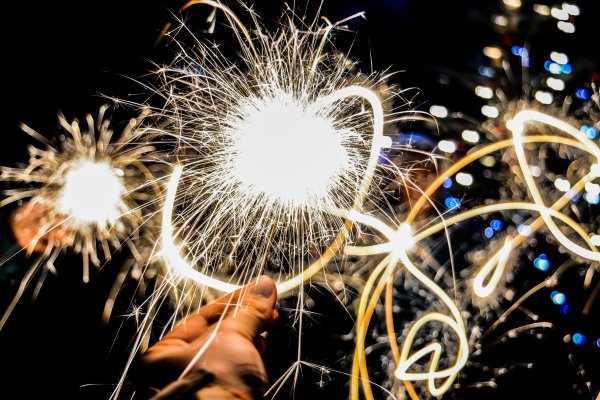 Фейерверк люди