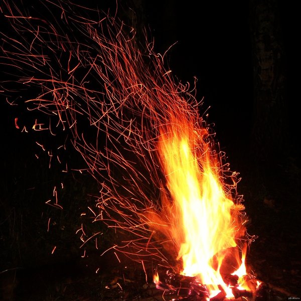 Искры огня