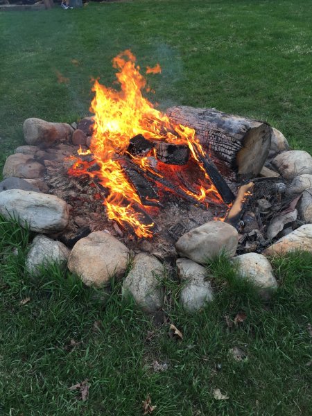 Очаг-костровище "пламя"