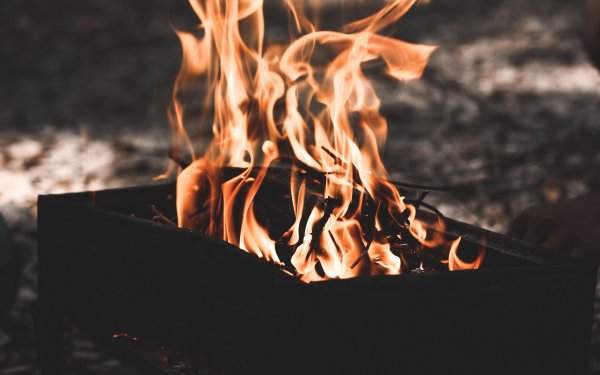 Костер обои