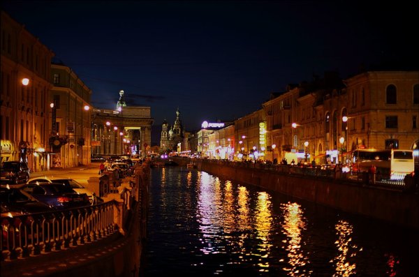 Питер в вечерних Огнях