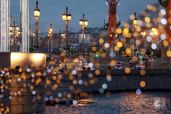Новогодний Питер 2020 Васильевский остров