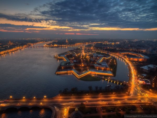 Санкт-Петербург с высоты птичьего полета