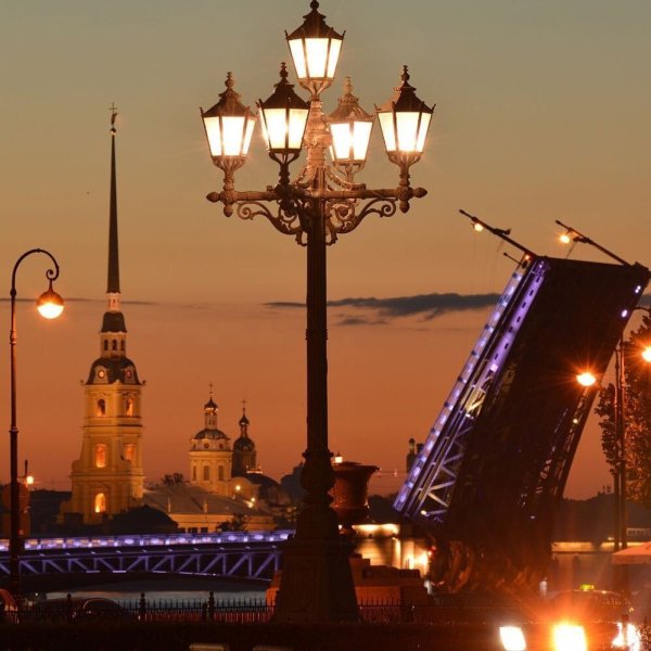 Питер ночью летом