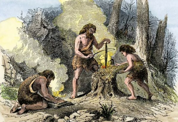 Огонь в первобытном обществе