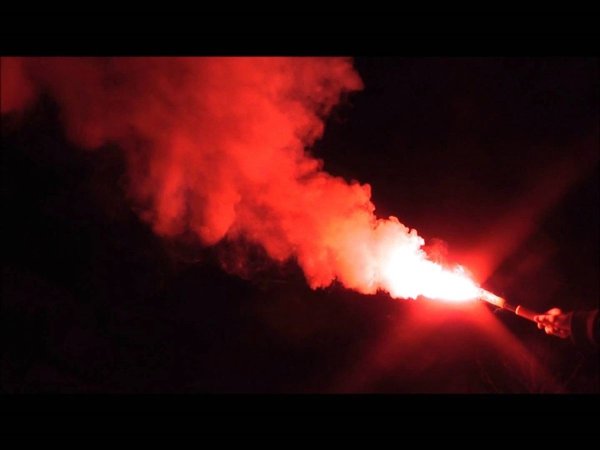 Факел Огненный красный