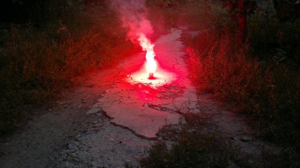 Горящая шашка