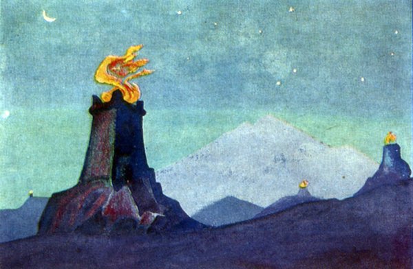 Н.Рерих огни Победы