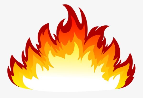 Огонь иллюстрация